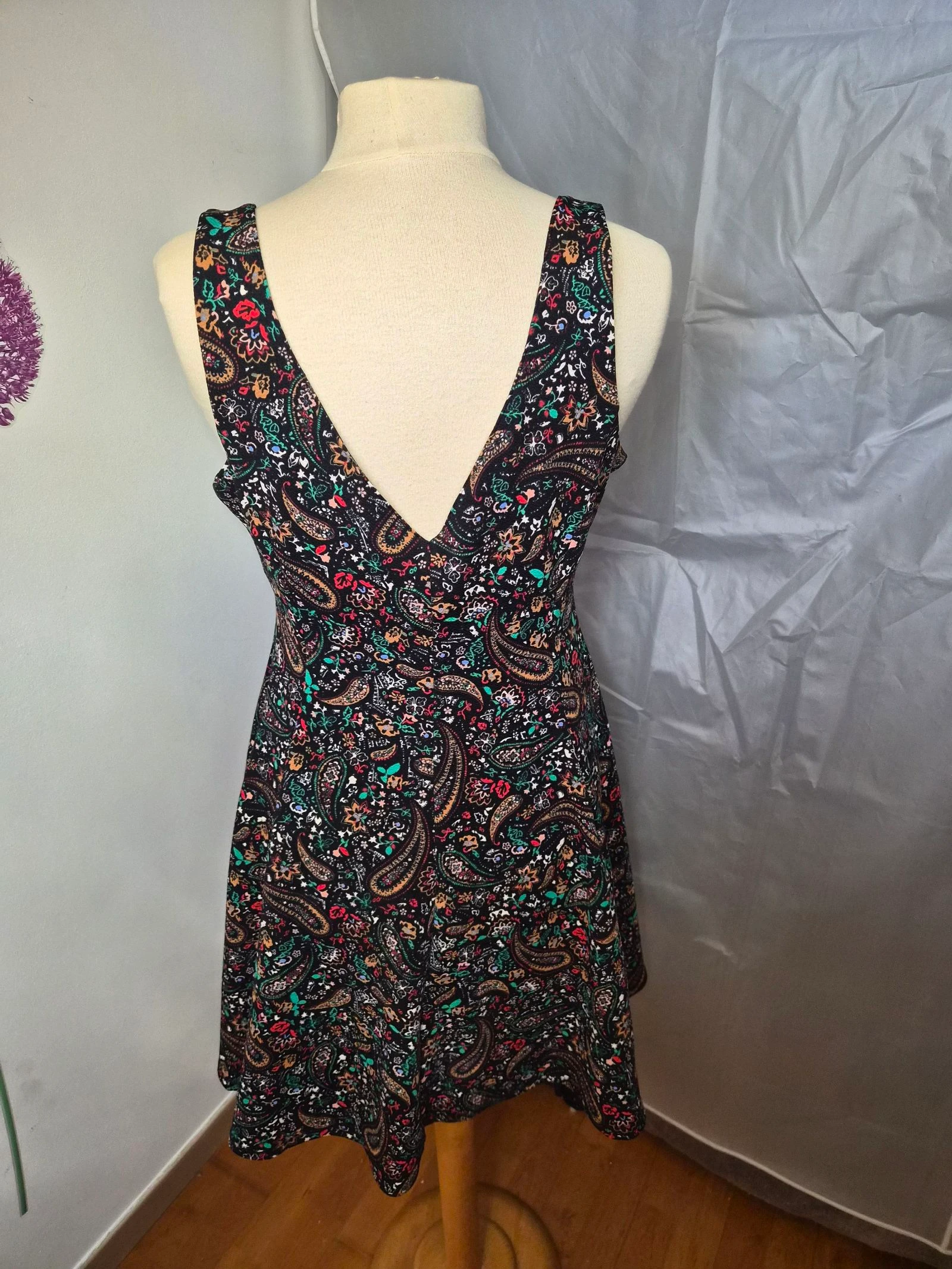 Belle robe multicolore La Halle taille 42 – photo 4